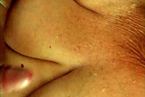 wife strokes and sucks my throbbing cock to explosion