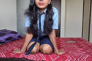 college girl heads to study but cousin fucks her hard