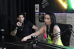 Joice Muller's Sheer Red Lingerie Teases Cuckold Humiliation Compilation