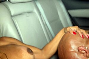 Wife Fucks Uber Driver While Cuckold Husband Watches Orgy Humiliation