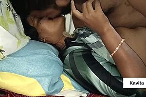 desi kavita and tatya get cozy with some indian couple fun 😘