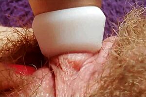 i squirt hard from extreme big clit vibrator stimulation pov