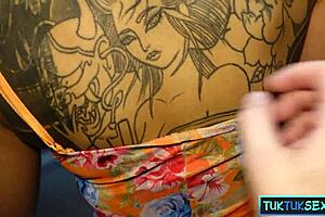 big-titted thai milf picked up in tuktuk adventure