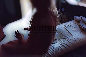 Redcatsroom's cheating milf pays for oiled legs-up massage fuck