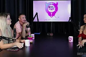 charllottye and bruna carlos sheer red bora cast compilation