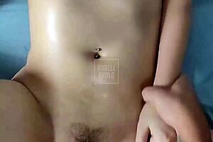 real couple's kinky latina wife rebolando her big ass on my cock