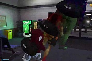 gostosa calls cops for group anal assfucking with pervert friends