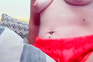 Horny tattooed milf humps pillow fingers fists pussy squirts wildly