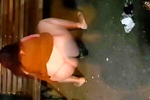 Hot cam teen shoves bottle deep into massive ass cheeks