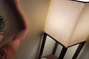 POV petite ex-GFE Karma Kaze craves monster BBC cum coverage! 😈💦