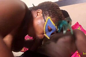 Big Ass Step Sister Blowbangs Step Bro While Mom's Away