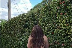 Hey neighbor, watch me fuck my fat curvy ass deep with huge dildo solo