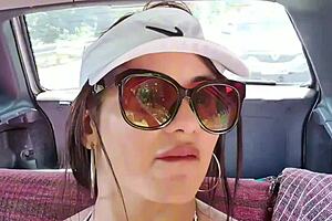 car broke on uber beach so fucked friend's cock motel