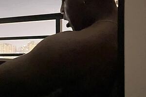 blowjob on hotel balcony with roommate amateur couple nysdel