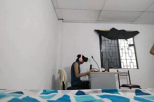 Busty Stepsister Dances Sensually in VR for Stepbro