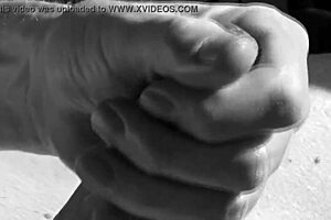 solo homemade cock handjob cumshot explosion