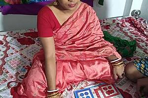 Bhabhi loses ludo bets to wild interracial creampie fuck