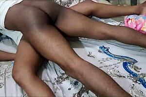 WOKE her DRUNK from sleep with DICK then FUCK her PUSSY wide open part 2