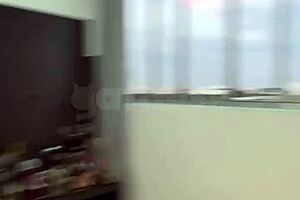 Wife Fucked Raw by Husband's Friend's Big Cock in Front of Cuckold Hubby