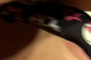 sperm collector gulps massive cum loads from shot glasses while gagging hard