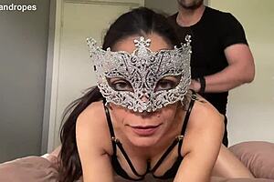 Husband Pounds Hot Wife's Ass as She Stares at Camera POV