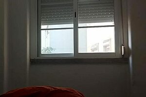 uh guy with huge monster cock sneaks into my girlfriend's bed while she's away