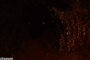 bbw ebony slut captured fucked hard by masked halloween slasher