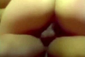 ever seen a hottie rub pussy on monster cock?