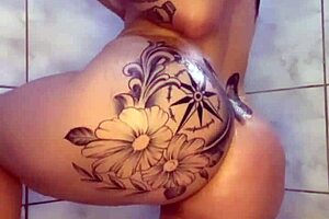 wanna see her dance then play with that tight asshole under shower?