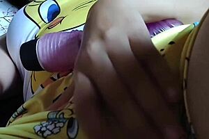 Best friend sneaks in to fuck horny indian babe's tight pussy on bed