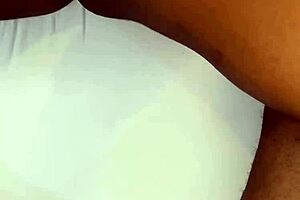 I love sliding my black panties off slowly