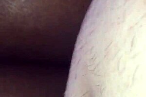 Ebony Girlfriend Takes Latino Dick Deep in Bed 100% Real