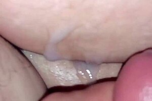 close-up cumshot or pov fucking that shaved pussy?