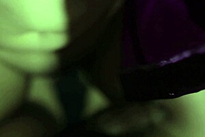 damn indian girl creampied in sexy satin purple lingerie!