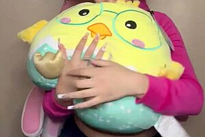 Hey dude that hot schoolgirl's all set to make her older daddy explode with cum