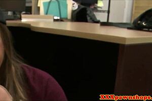 hidden cam spies pawnshop babe rimjob then pussy pounding