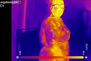 Thick BBW Locked in Chastity Belt Gets Deep Anal Fingering and Huge Buttplugs