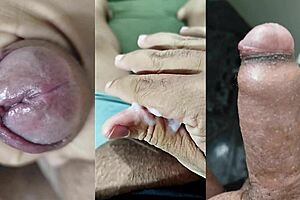 Ever seen a tiny-dicked nerd jerk off like this?!