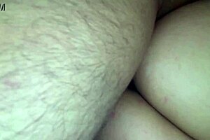 Hey wife rims and sucks lover's ass then takes rough sideways pounding from the side