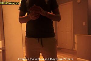 i spot my stepsis pervy throat fuck vibes she lets me almost caught gagging hard