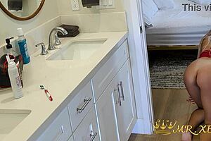 lilith grace submits deepthroat rimming golden shower