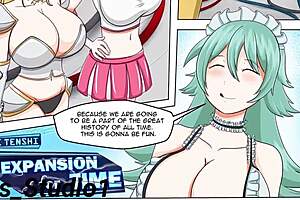 Giantess Expansion Suit Grows Huge Tits Ass Cowgirl Ride Chapter 1