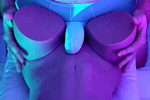Fucking My Hot Sex Doll Through Underwear Hits Deep Orgasm!