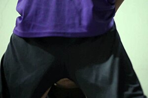 Indo teen slut masturbates in lingerie until accidental creampie fuck