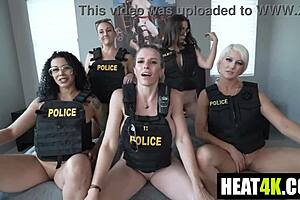beat cops turn into reverse anal gangbang with cory chase and rae west