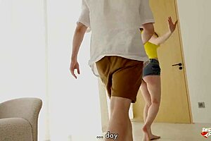 wanna spin the bottle then fuck my redhead wife? sweetie fox diana rider arinafox rides cock