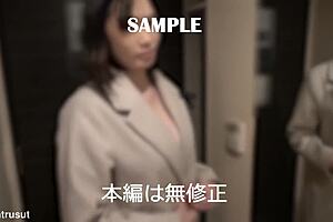 masako's huge h-cup tits wife came in lingerie under coat 😲🔥👅