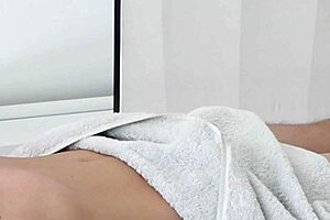 oiled asian uniform massage ends with close-up cum humiliation 😈💦