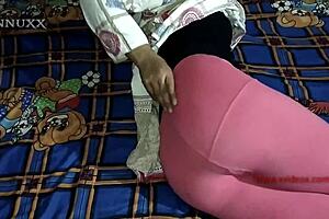 teacher and student sneak anal doggy in classroom with indian desi girlfriend