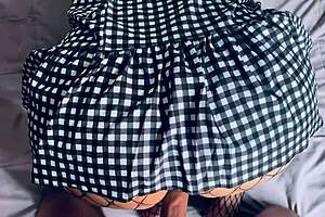 that long dress can't hide her massive curvy ass anymore
